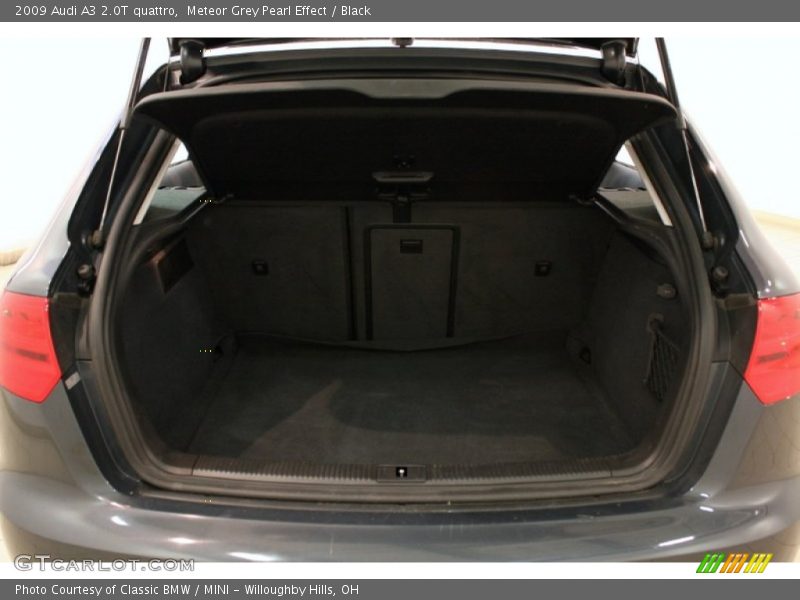 Meteor Grey Pearl Effect / Black 2009 Audi A3 2.0T quattro