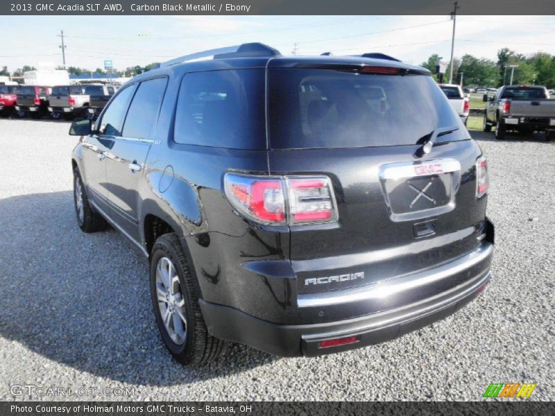 Carbon Black Metallic / Ebony 2013 GMC Acadia SLT AWD