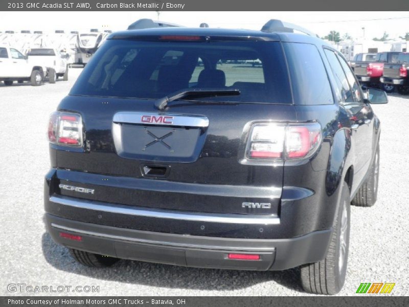 Carbon Black Metallic / Ebony 2013 GMC Acadia SLT AWD