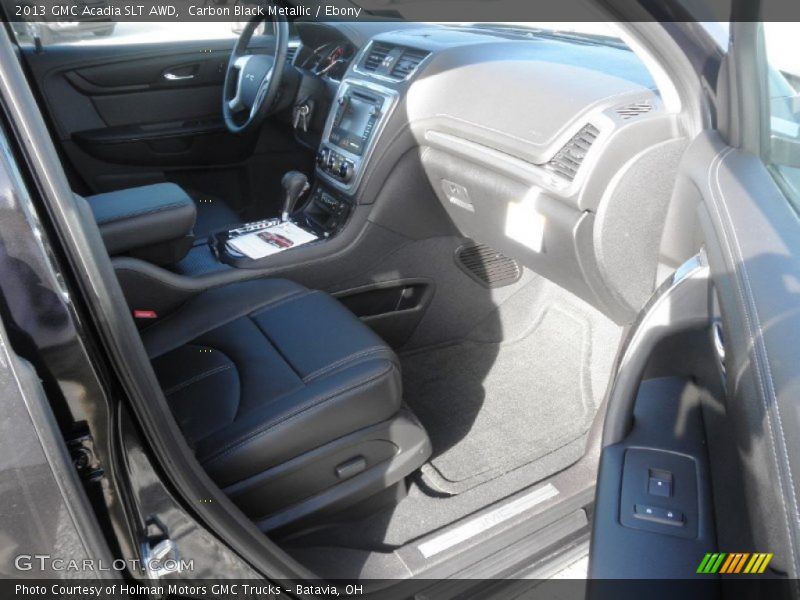 Carbon Black Metallic / Ebony 2013 GMC Acadia SLT AWD