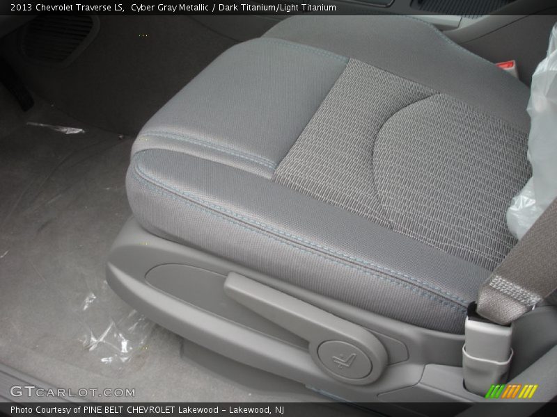 Cyber Gray Metallic / Dark Titanium/Light Titanium 2013 Chevrolet Traverse LS