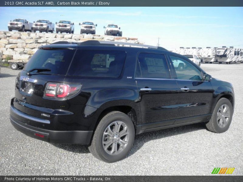 Carbon Black Metallic / Ebony 2013 GMC Acadia SLT AWD