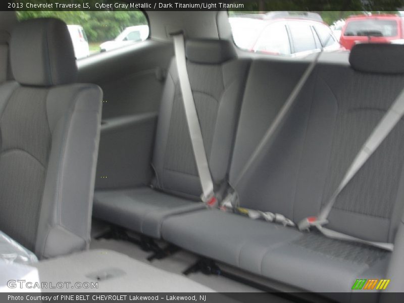 Cyber Gray Metallic / Dark Titanium/Light Titanium 2013 Chevrolet Traverse LS