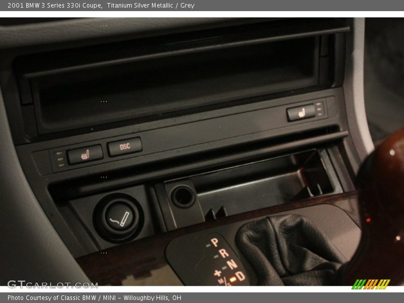 Titanium Silver Metallic / Grey 2001 BMW 3 Series 330i Coupe
