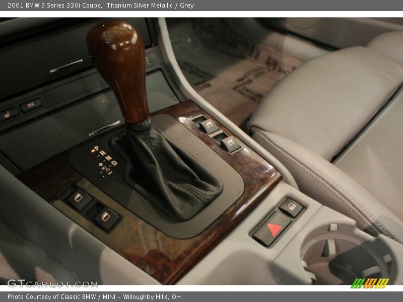 Titanium Silver Metallic / Grey 2001 BMW 3 Series 330i Coupe