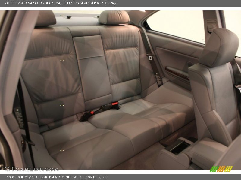 Titanium Silver Metallic / Grey 2001 BMW 3 Series 330i Coupe