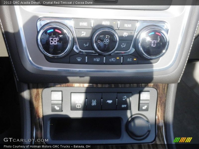 Crystal Red Tintcoat / Cocoa Dune 2013 GMC Acadia Denali