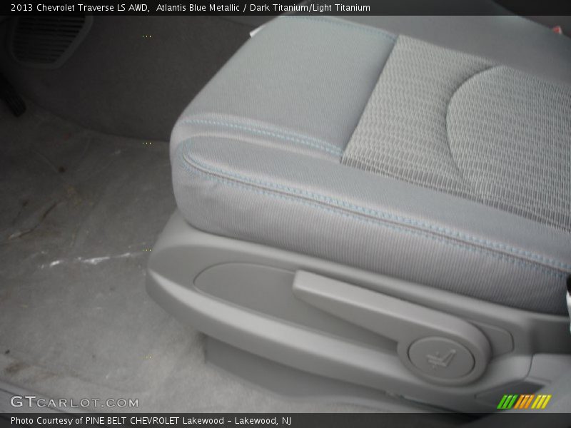 Atlantis Blue Metallic / Dark Titanium/Light Titanium 2013 Chevrolet Traverse LS AWD