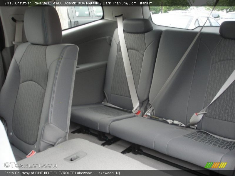 Atlantis Blue Metallic / Dark Titanium/Light Titanium 2013 Chevrolet Traverse LS AWD