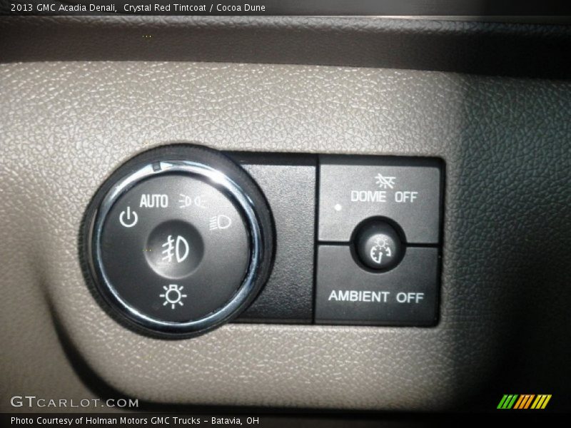 Crystal Red Tintcoat / Cocoa Dune 2013 GMC Acadia Denali