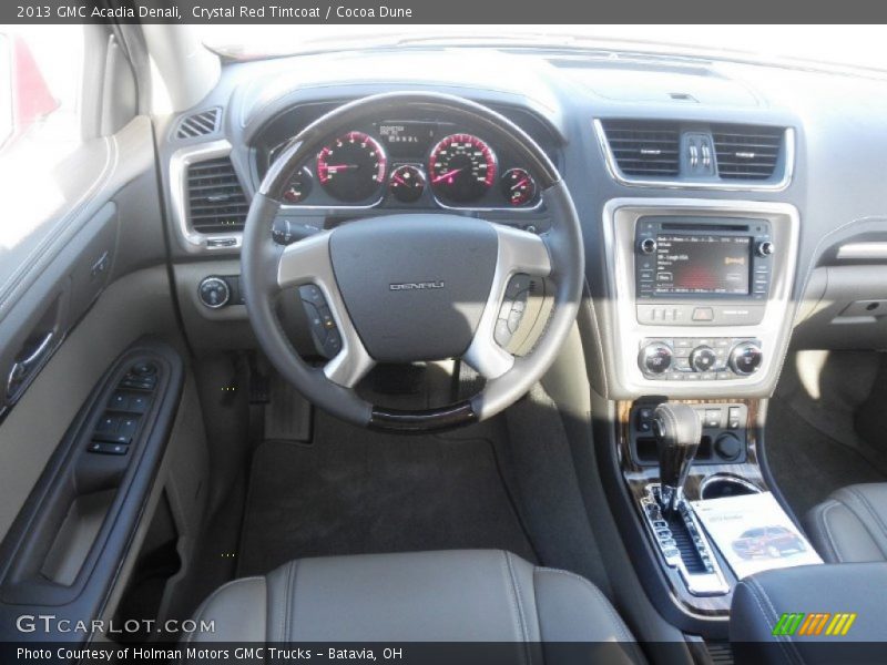 Crystal Red Tintcoat / Cocoa Dune 2013 GMC Acadia Denali
