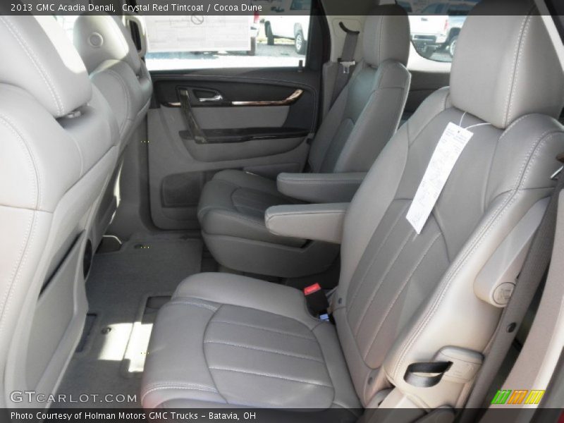 Crystal Red Tintcoat / Cocoa Dune 2013 GMC Acadia Denali
