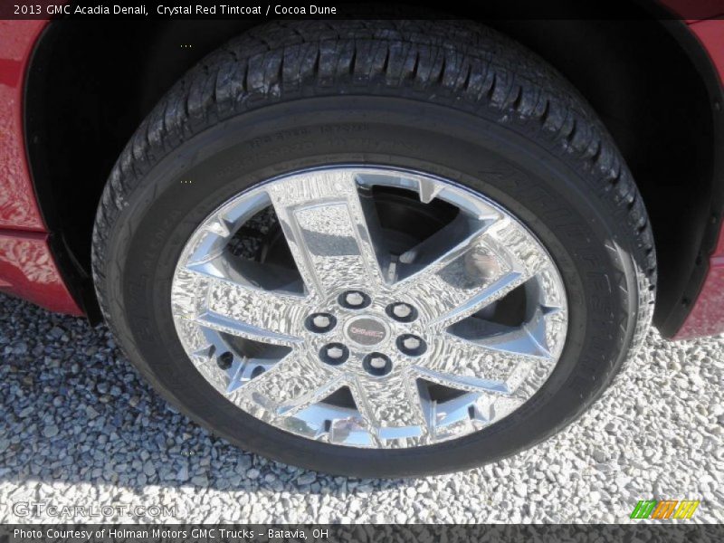 Crystal Red Tintcoat / Cocoa Dune 2013 GMC Acadia Denali
