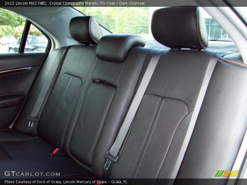 Crystal Champagne Metallic Tri-Coat / Dark Charcoal 2012 Lincoln MKZ FWD