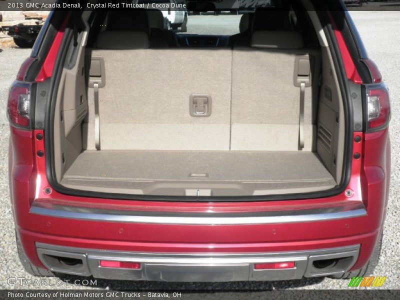 Crystal Red Tintcoat / Cocoa Dune 2013 GMC Acadia Denali