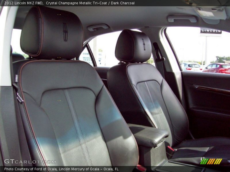 Crystal Champagne Metallic Tri-Coat / Dark Charcoal 2012 Lincoln MKZ FWD
