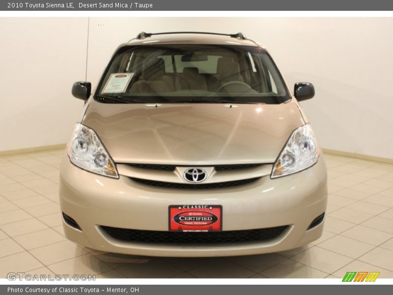 Desert Sand Mica / Taupe 2010 Toyota Sienna LE