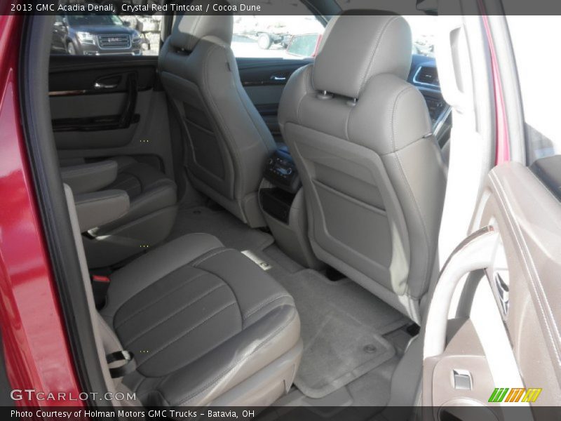 Crystal Red Tintcoat / Cocoa Dune 2013 GMC Acadia Denali