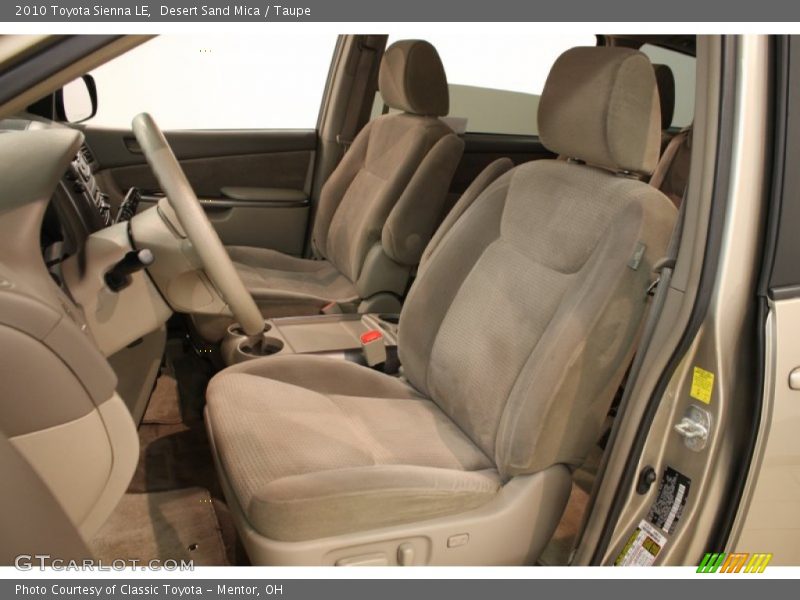 Desert Sand Mica / Taupe 2010 Toyota Sienna LE