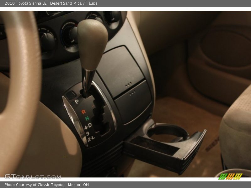 Desert Sand Mica / Taupe 2010 Toyota Sienna LE