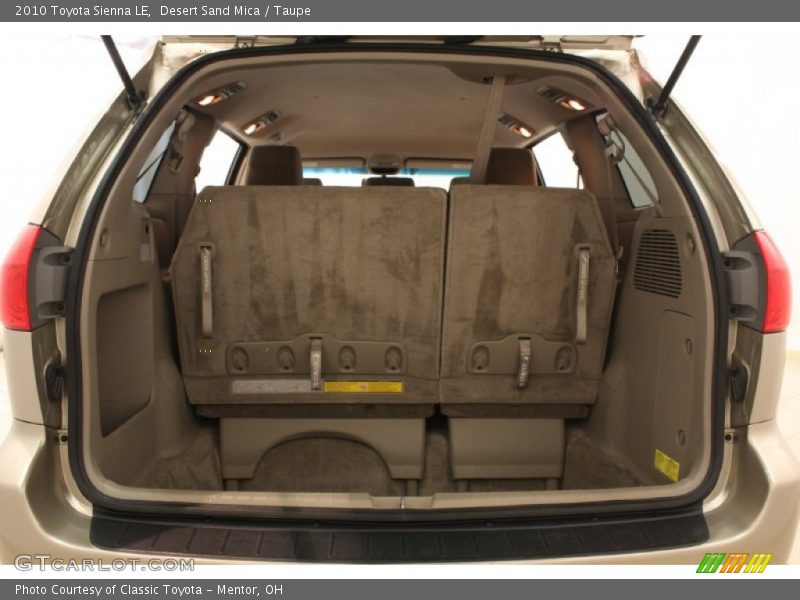 Desert Sand Mica / Taupe 2010 Toyota Sienna LE