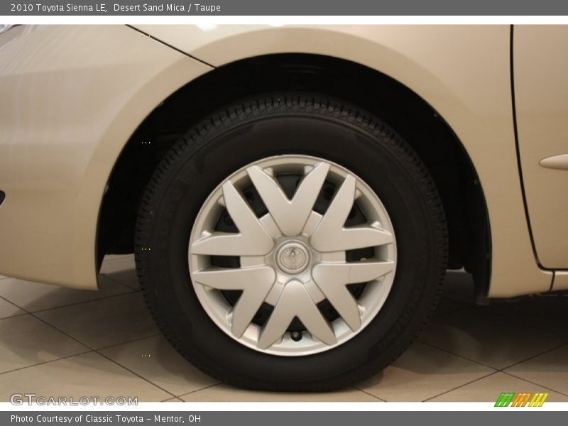 Desert Sand Mica / Taupe 2010 Toyota Sienna LE