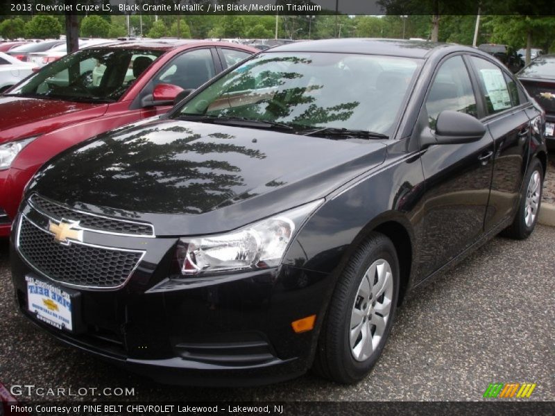 Black Granite Metallic / Jet Black/Medium Titanium 2013 Chevrolet Cruze LS