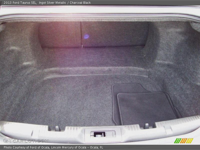 Ingot Silver Metallic / Charcoal Black 2013 Ford Taurus SEL