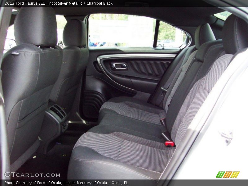 Ingot Silver Metallic / Charcoal Black 2013 Ford Taurus SEL