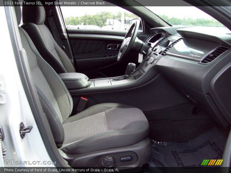 Ingot Silver Metallic / Charcoal Black 2013 Ford Taurus SEL