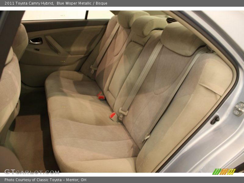 Blue Wisper Metallic / Bisque 2011 Toyota Camry Hybrid