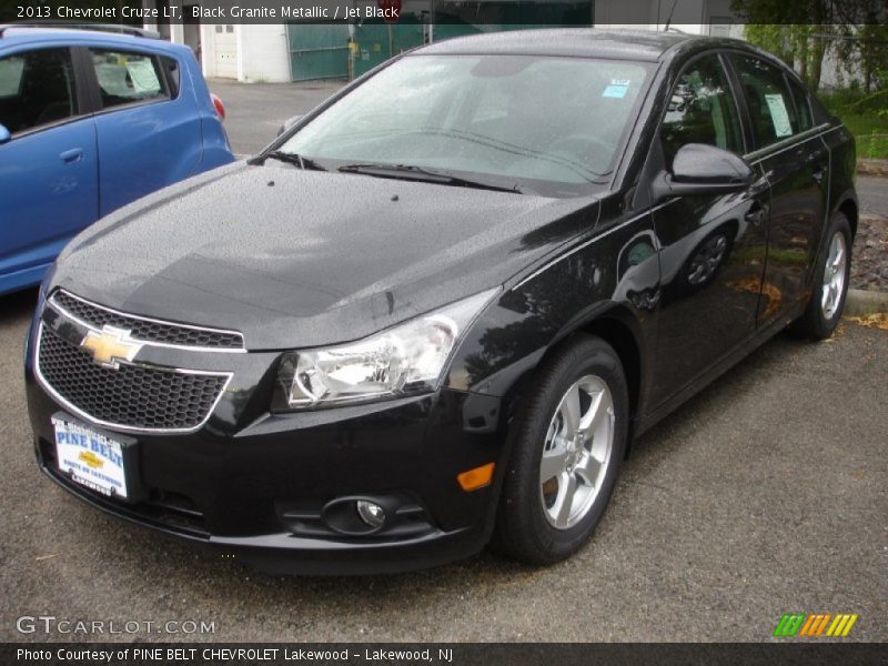 Black Granite Metallic / Jet Black 2013 Chevrolet Cruze LT