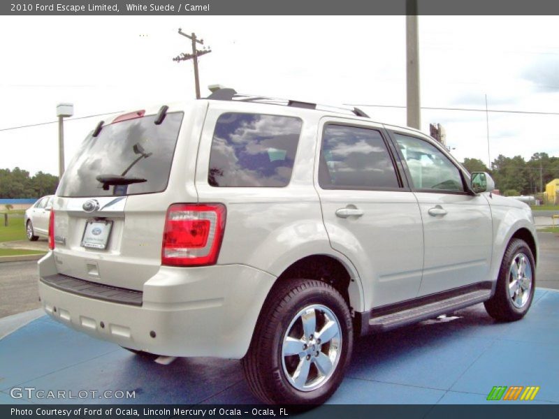 White Suede / Camel 2010 Ford Escape Limited