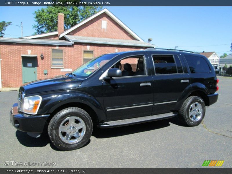 Black / Medium Slate Gray 2005 Dodge Durango Limited 4x4
