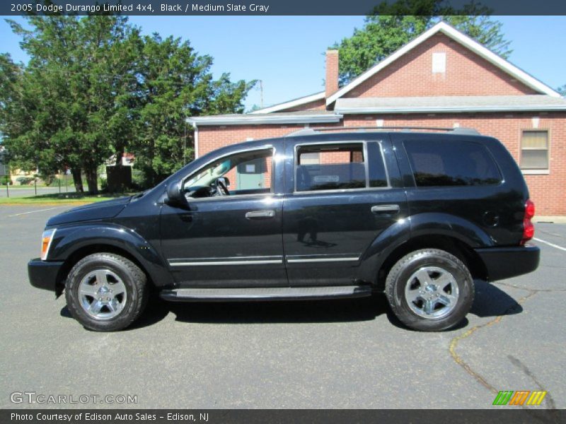 Black / Medium Slate Gray 2005 Dodge Durango Limited 4x4