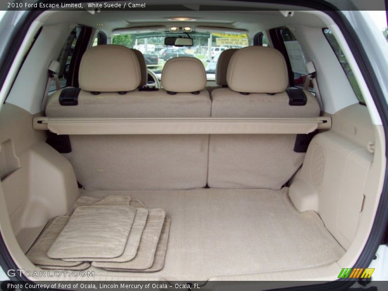 White Suede / Camel 2010 Ford Escape Limited