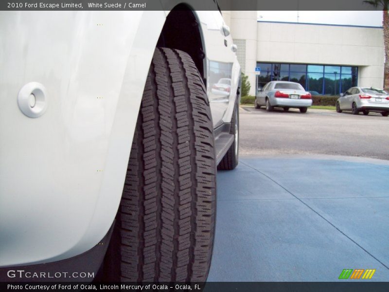 White Suede / Camel 2010 Ford Escape Limited