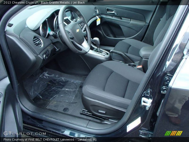 Black Granite Metallic / Jet Black 2013 Chevrolet Cruze LT