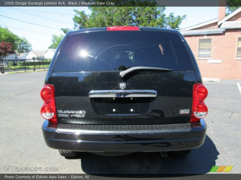 Black / Medium Slate Gray 2005 Dodge Durango Limited 4x4