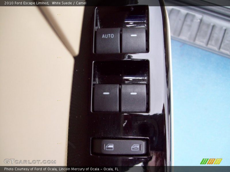 White Suede / Camel 2010 Ford Escape Limited