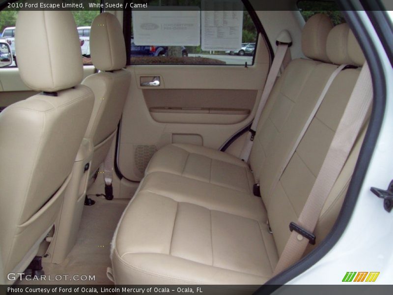 White Suede / Camel 2010 Ford Escape Limited