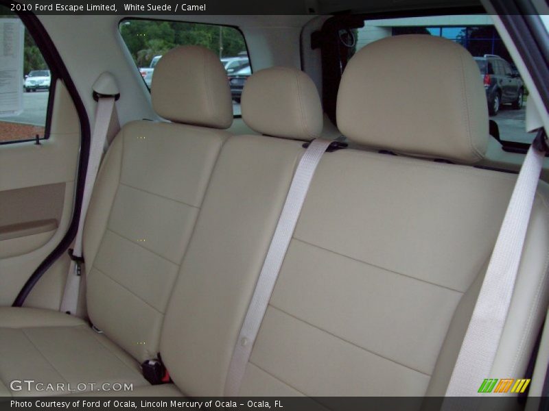 White Suede / Camel 2010 Ford Escape Limited