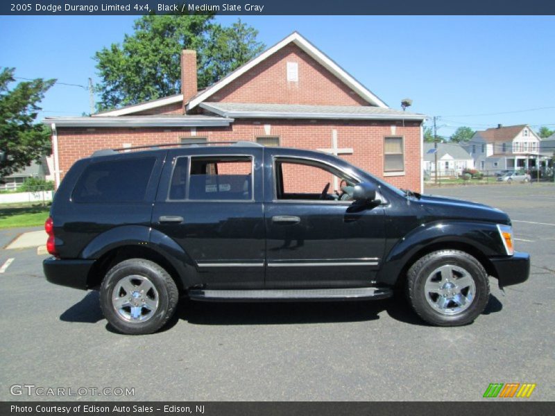 Black / Medium Slate Gray 2005 Dodge Durango Limited 4x4