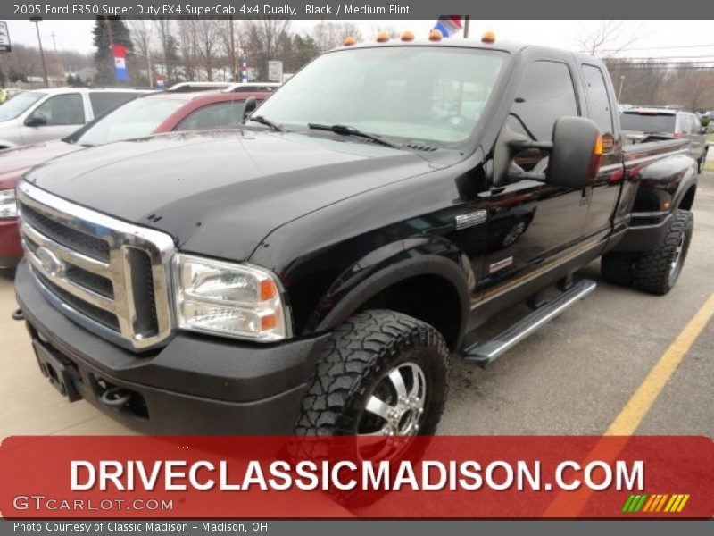 Black / Medium Flint 2005 Ford F350 Super Duty FX4 SuperCab 4x4 Dually