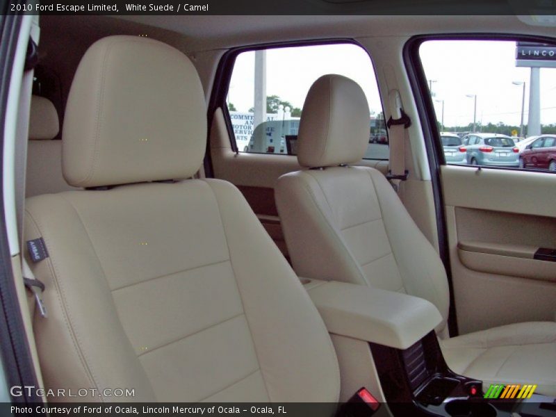 White Suede / Camel 2010 Ford Escape Limited