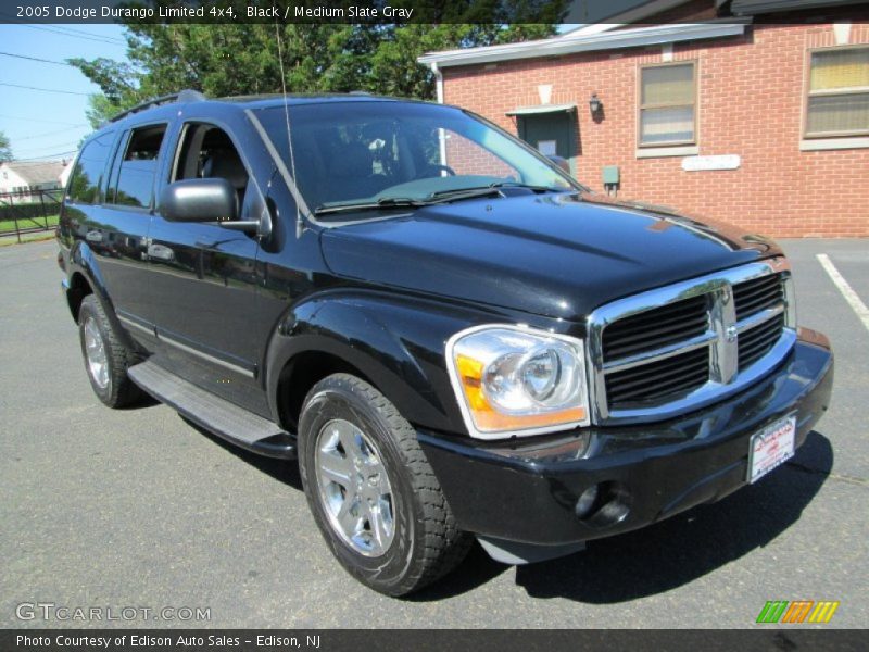Black / Medium Slate Gray 2005 Dodge Durango Limited 4x4