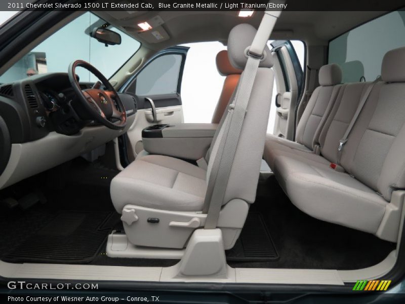 Blue Granite Metallic / Light Titanium/Ebony 2011 Chevrolet Silverado 1500 LT Extended Cab
