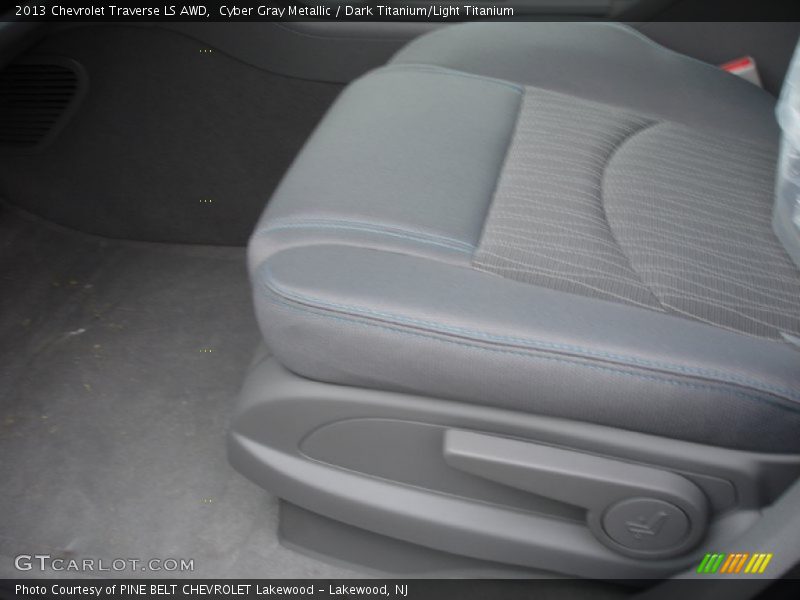 Cyber Gray Metallic / Dark Titanium/Light Titanium 2013 Chevrolet Traverse LS AWD