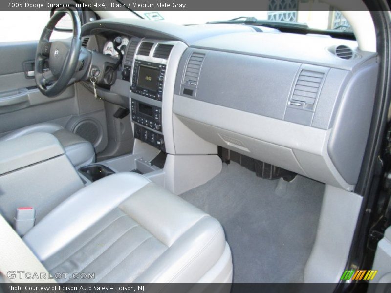 Black / Medium Slate Gray 2005 Dodge Durango Limited 4x4