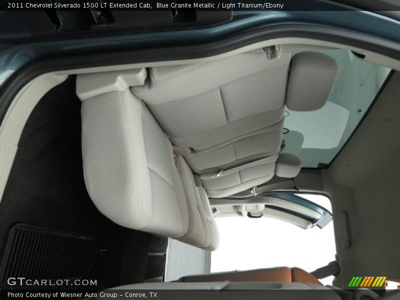 Blue Granite Metallic / Light Titanium/Ebony 2011 Chevrolet Silverado 1500 LT Extended Cab
